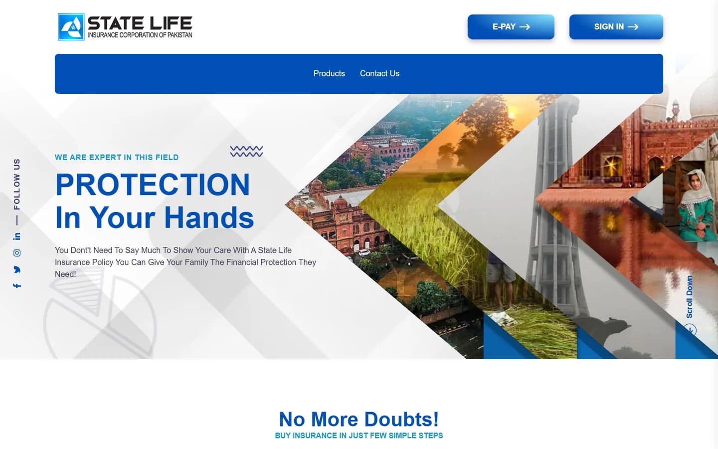 State Life Digital Insurance website screenshot